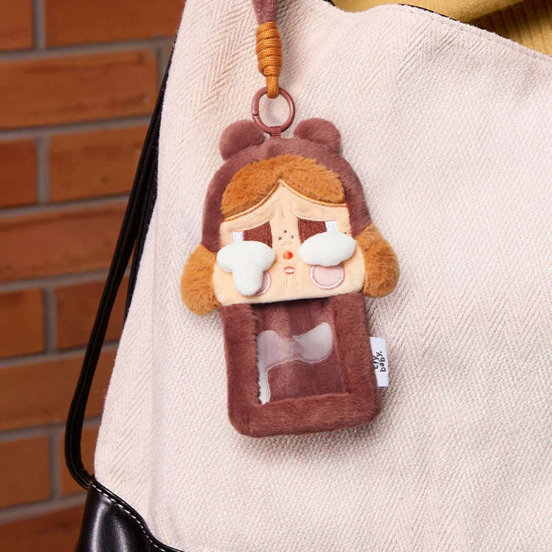 CRYBABY Crying Again Series Plush Card Holder Blind Box Toys Doll Cute Anime Figure Desktop Ornaments Gift Collection