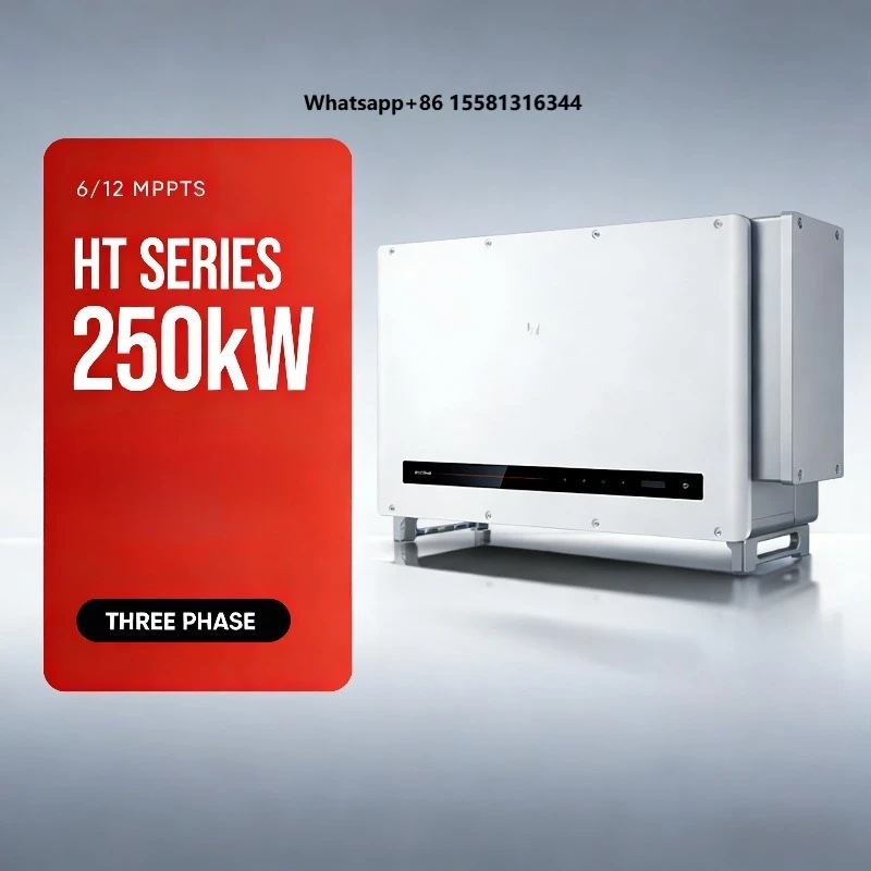 GoodWe 225kW 250kW PV Storage Inverter HT Series Three Phase with on Grid Hybrid Modes for Industrial Solar Projects
