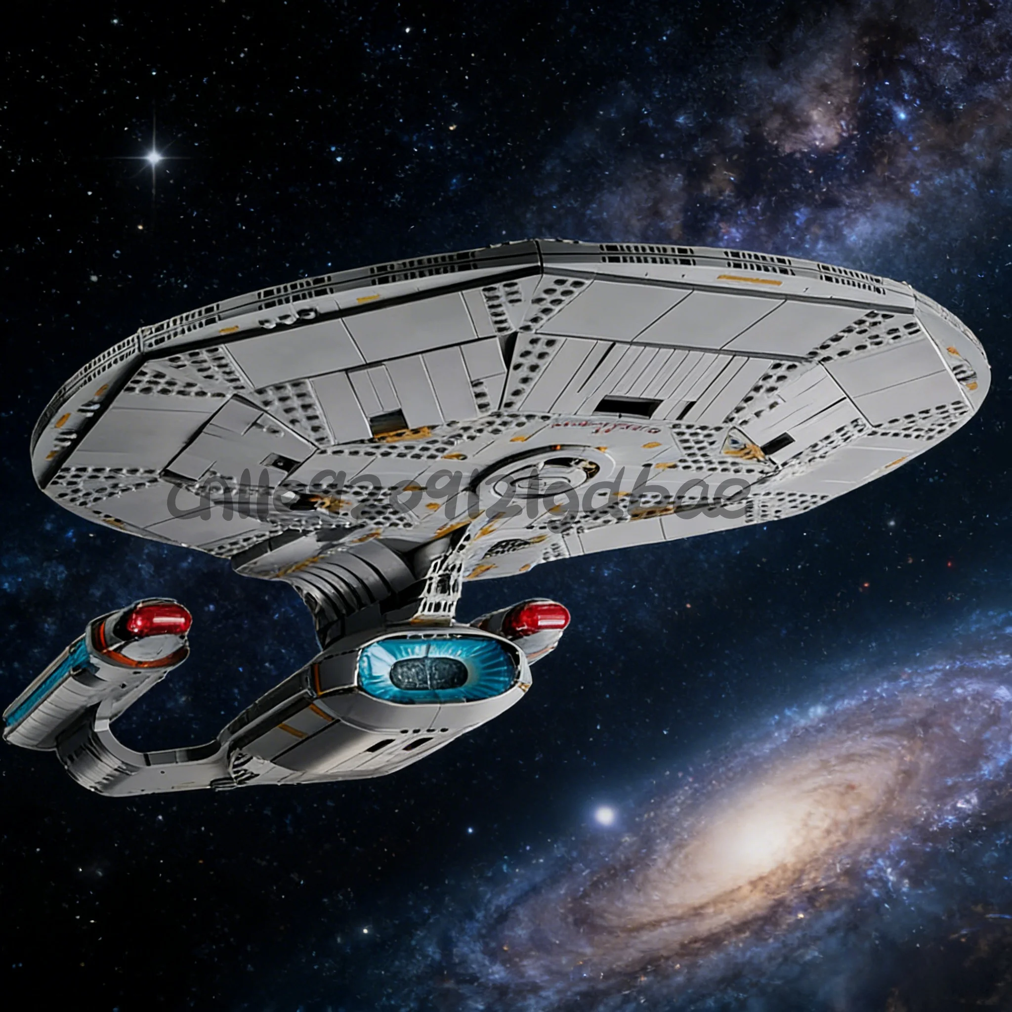 3600 pezzi nuovissimo film Enterprise Space Trek astronave Esplorazione modello di nave spaziale regalo