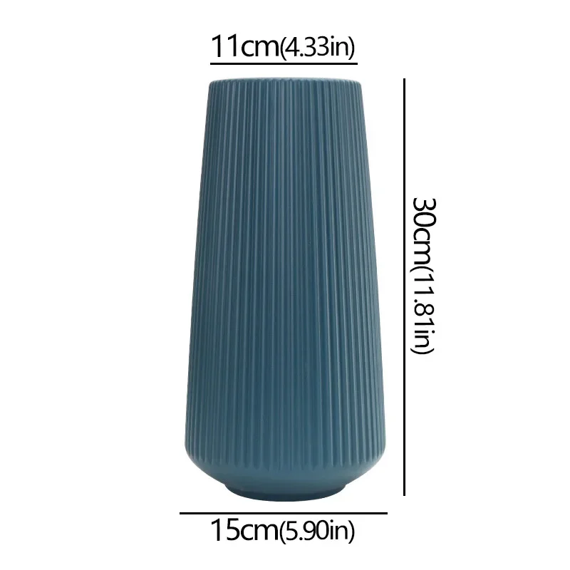 

Элегантная скандинавская ваза для цветов: прочная большая минималистичная ваза для искусственных цветов, искусственных цветов, искусственных цветов, цветочной композиции