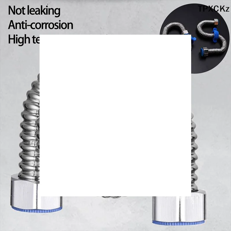 

Stainless Steel Corrugated Pipe Domestic Water Heater Metal Hose Inlet Pipe Hot And Cold Household