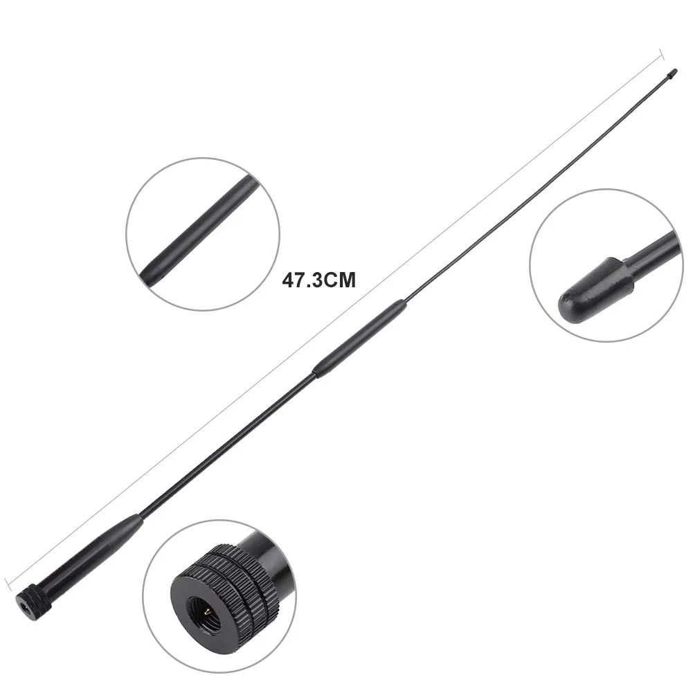 RH901S SMA-M Male Dual Band Antenna for YAESU VX-7R BaoFeng UV-3R Walkie Talkie