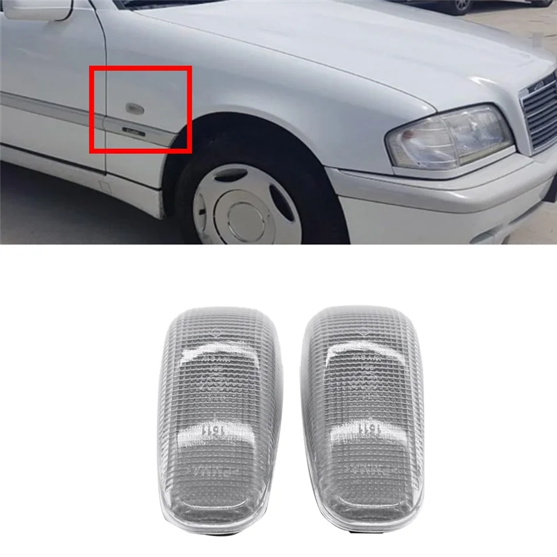 

A2108200921 Корпус бокового габаритного фонаря автомобиля для W210 W124 W202 W638 W414 Крышка указателя поворота