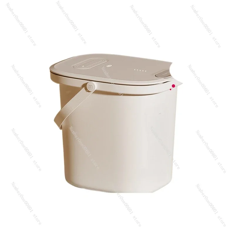 

Grain Storage Bucket Vacuum Cat Food Storage Bucket Pet Cat Dog Sealed and Moisture-proof