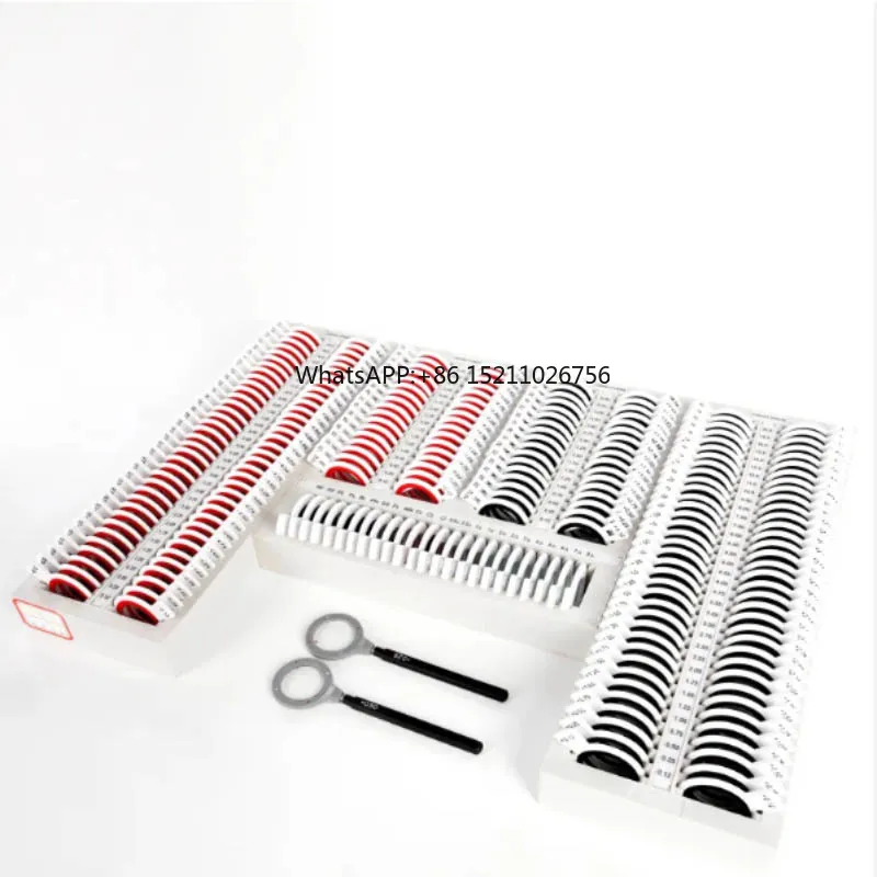 High Quality SL-266-A5 Optical 266 Pcs Optometry Trial Lens Set with Aluminum Case