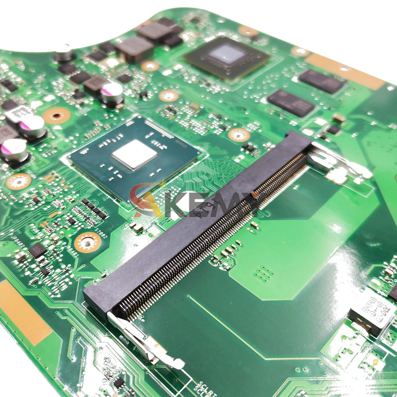 Placa base para ordenador portátil X555SJ para ASUS VivoBook X555SJ X555S A555S K555S placa base para portátil con CPU Celeron 100% pruebas OK envío rápido