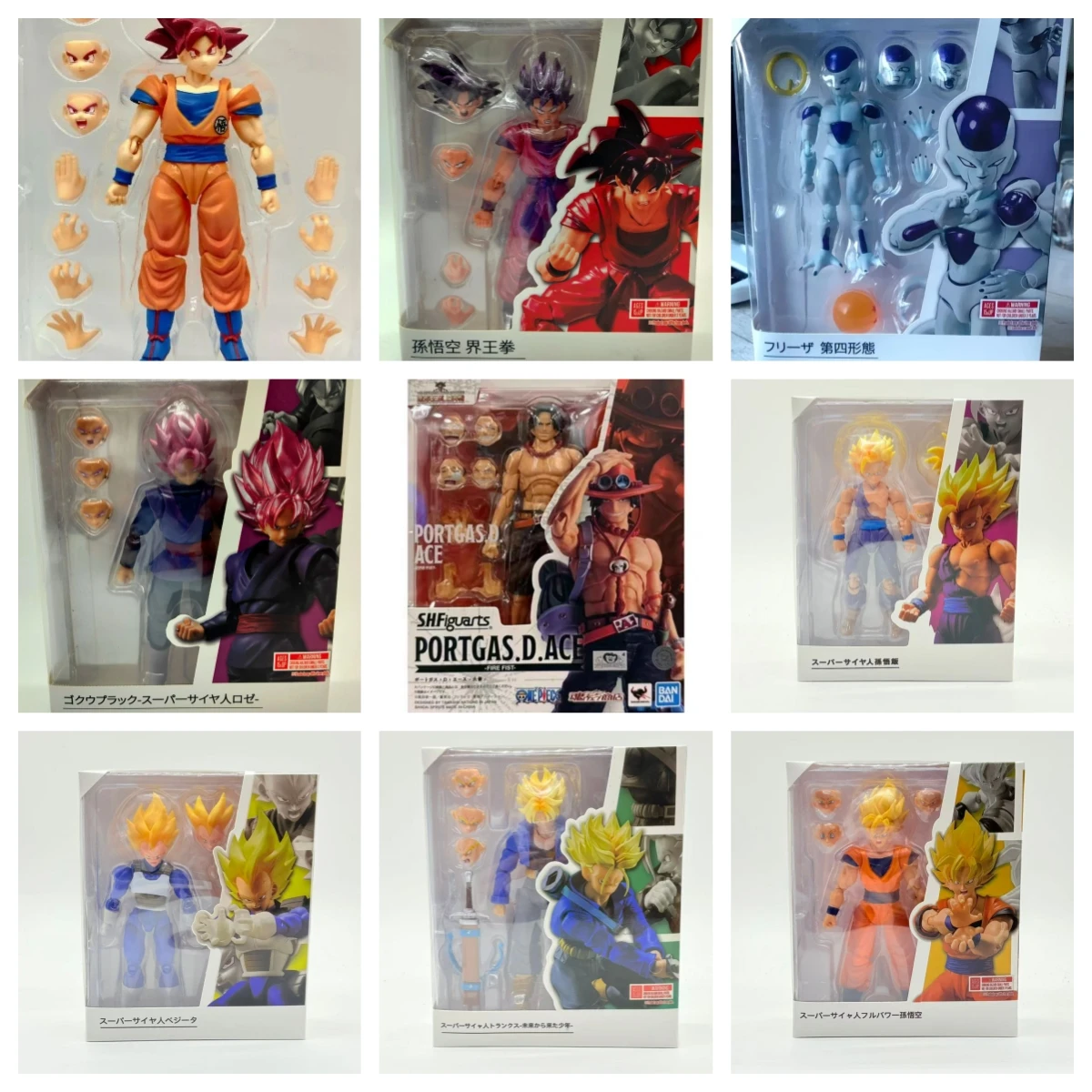 Dragon Ball SHF Goku Vegeta Actionfigur Super Saiyajin Gogeta Dbz Figur PVC Sammlung Modell Spielzeug für Kinder Geschenke