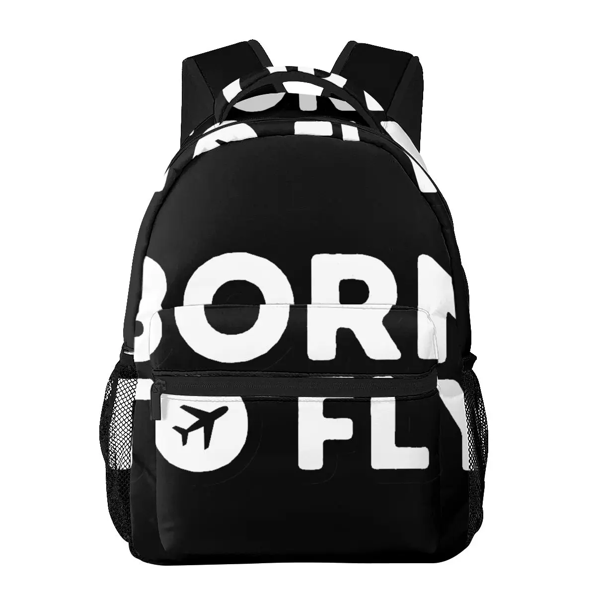Born To Fly Casual Backpack Unisex Students Leisure Travel Computer Backpack