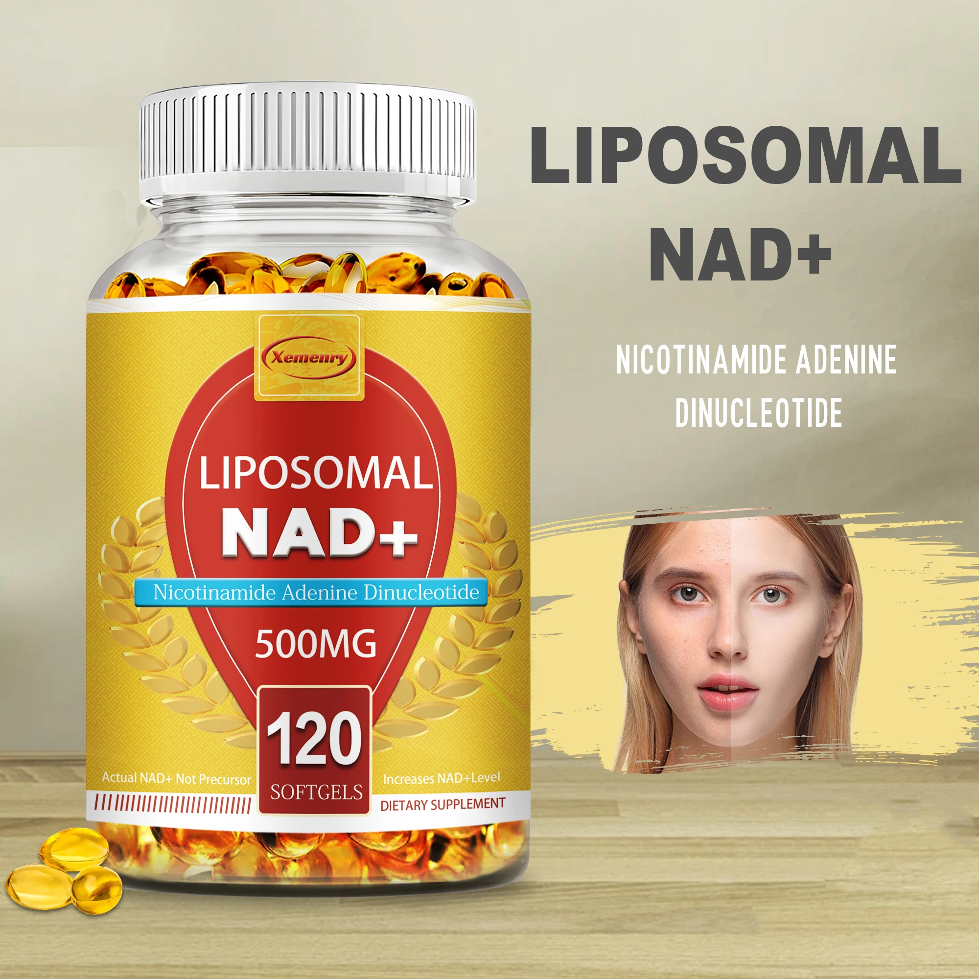 

Капсулы Liposomal NAD+ — антивозрастные, повышающие энергию, поддерживают сотовое здоровье, способствуют здоровью кожи, волосам и ногтям, повышают иммунитет