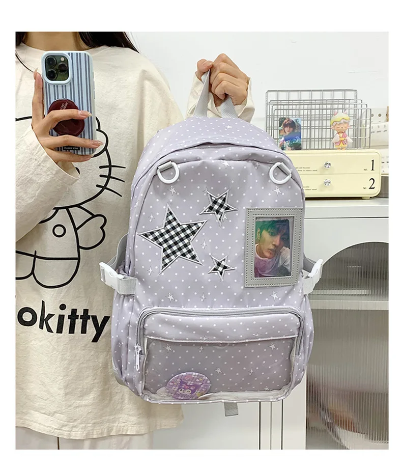Kawaii Starry Harajuku Ita College Backpack - Limited Edition