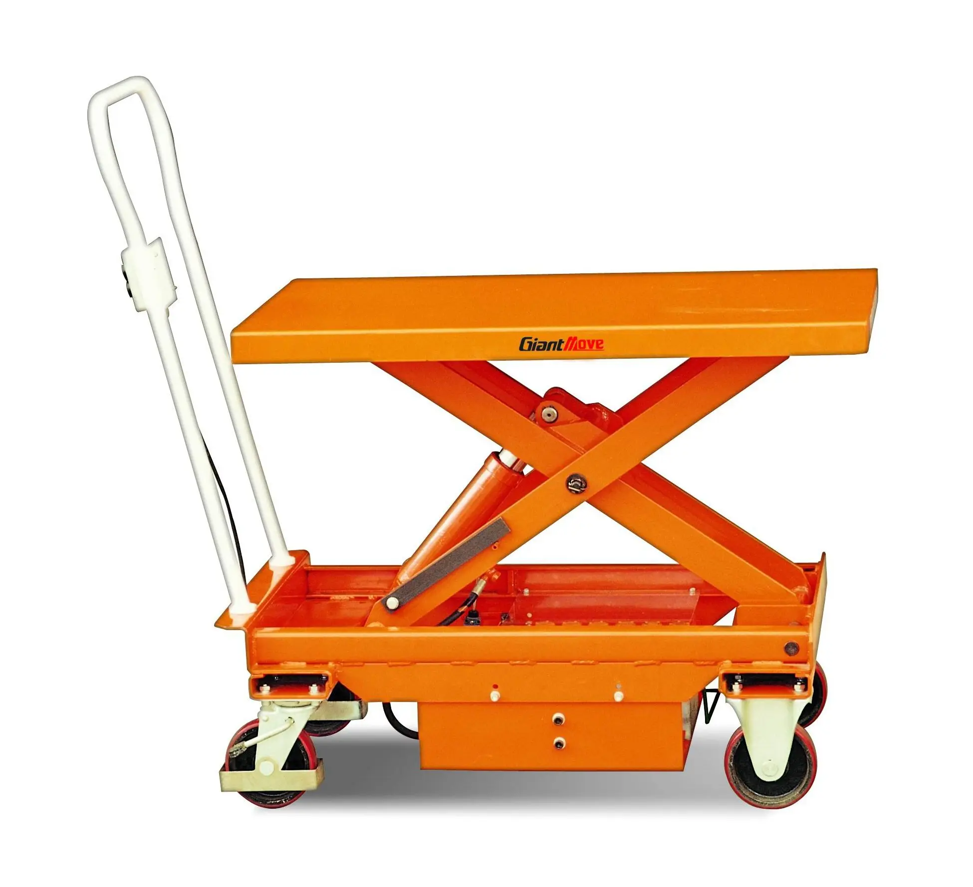 Factory Price 1 Ton Loading Capacity Double Scissor Platform Lifting Trolley Scissor Lift Table