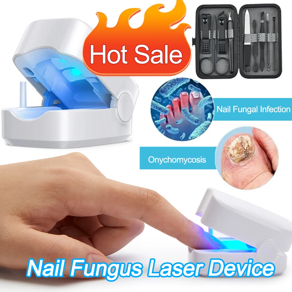 Nail Fungus Laser Treatment Device Repair Toenail Fingernail Fungus Treat Onychomycosis Therapy Cure Machine Effectively Remove
