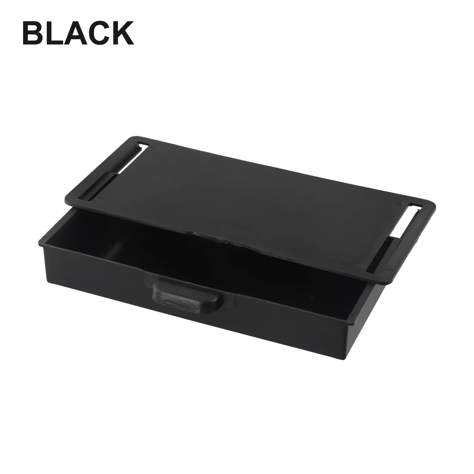 Vassoio portamatite autoadesivo tavolo da scrivania cassetto portaoggetti scatola Organizer sotto il supporto da scrivania scatole autoadesive sotto il cassetto