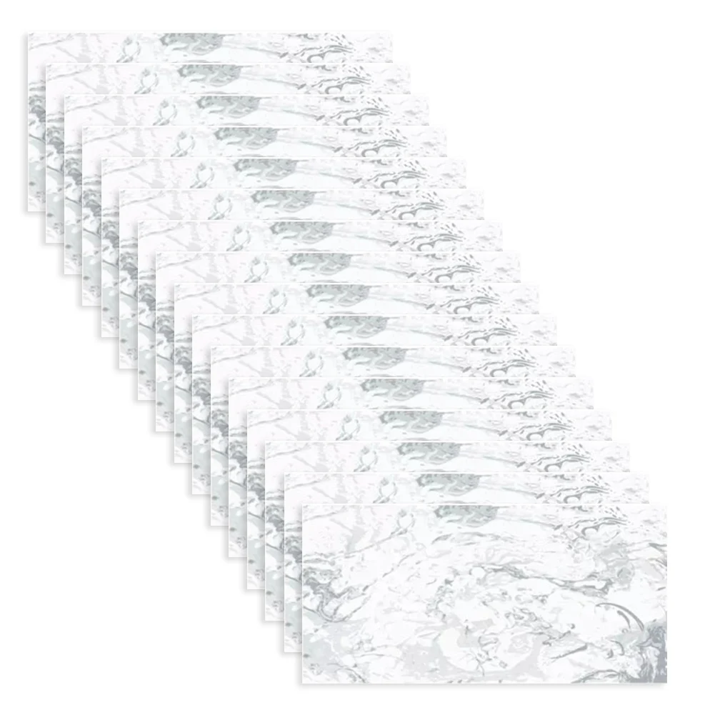 Home Redecoration DIY Home Décor Tiles Easy Install Tiles Heat Resistant Moisture Resistant Realistic Marble Appearance