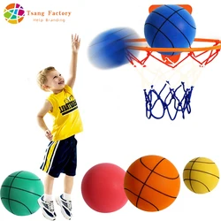 Nieuwe Stuiterende Mute Bal Maat 3/5/7 Indoor Stille Basketbal Geen Lawaai Zacht Hoge Dichtheid Schuim Sport bal Knijpbare Slient Bal