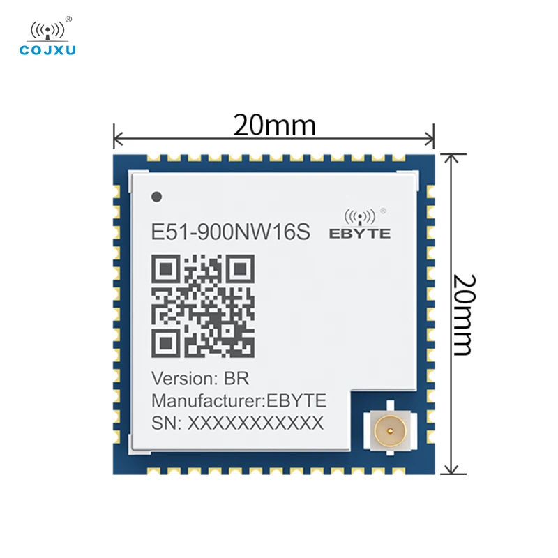 EFR32FG25 Wireless Module 470/900MHz COJXU E51-470/900NW16S WI-SUN OFDM FAN1.1 Self-Networking Stamp Hole Low Power Consumption