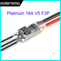 Future Flight Hobbywing Platinum 18A V5 F3P Brushless ESC 2603 2604 Brushless Motor Suitable 120g-320g F3P Electric Fixed Wing