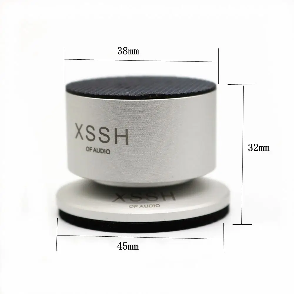 CD Stand Speaker Gold Stand Pad Aluminium Alloy Metal Spikes Cone Floor Nail Subwoofer Amplifier Player Turntable Isolation Feet