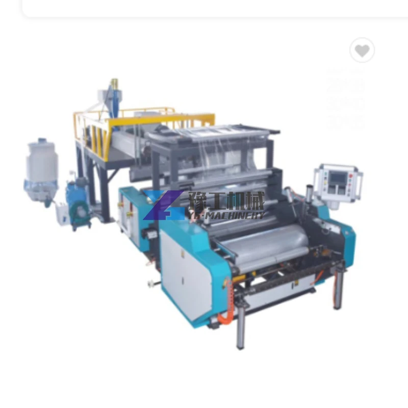 PVC Rigid Thin Sheet Film Extrusion Production Line PVC Stretch Film Making Machine