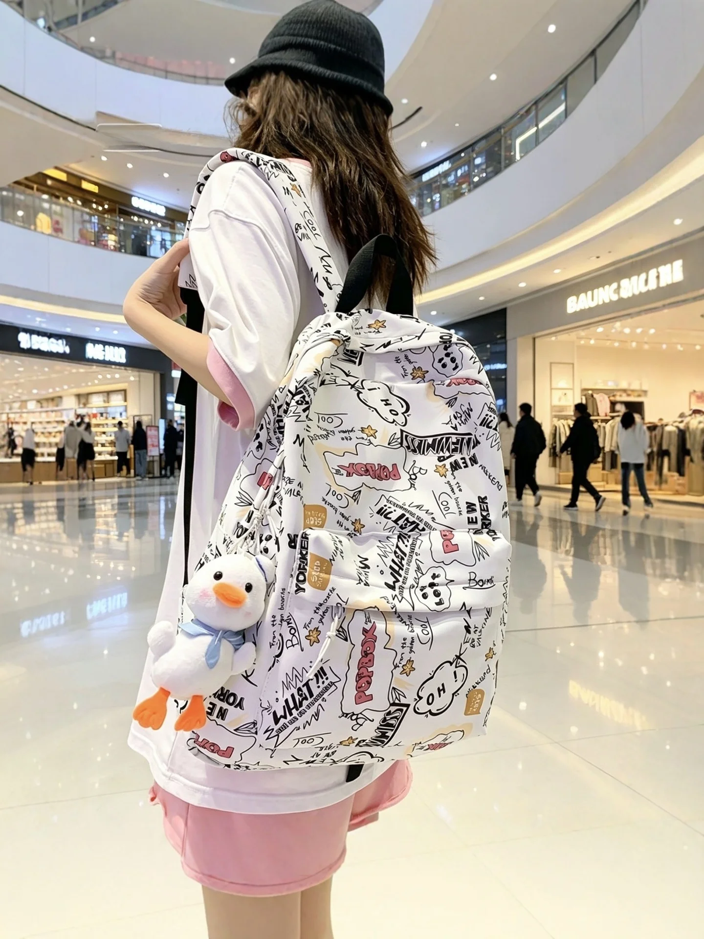 sac-a-dos-grande-capacite-bhj-a-imprime-graffiti-esthetique-pour-etudiants-usage-quotidien-bretelles-souples-impermeable-pour-jeunes