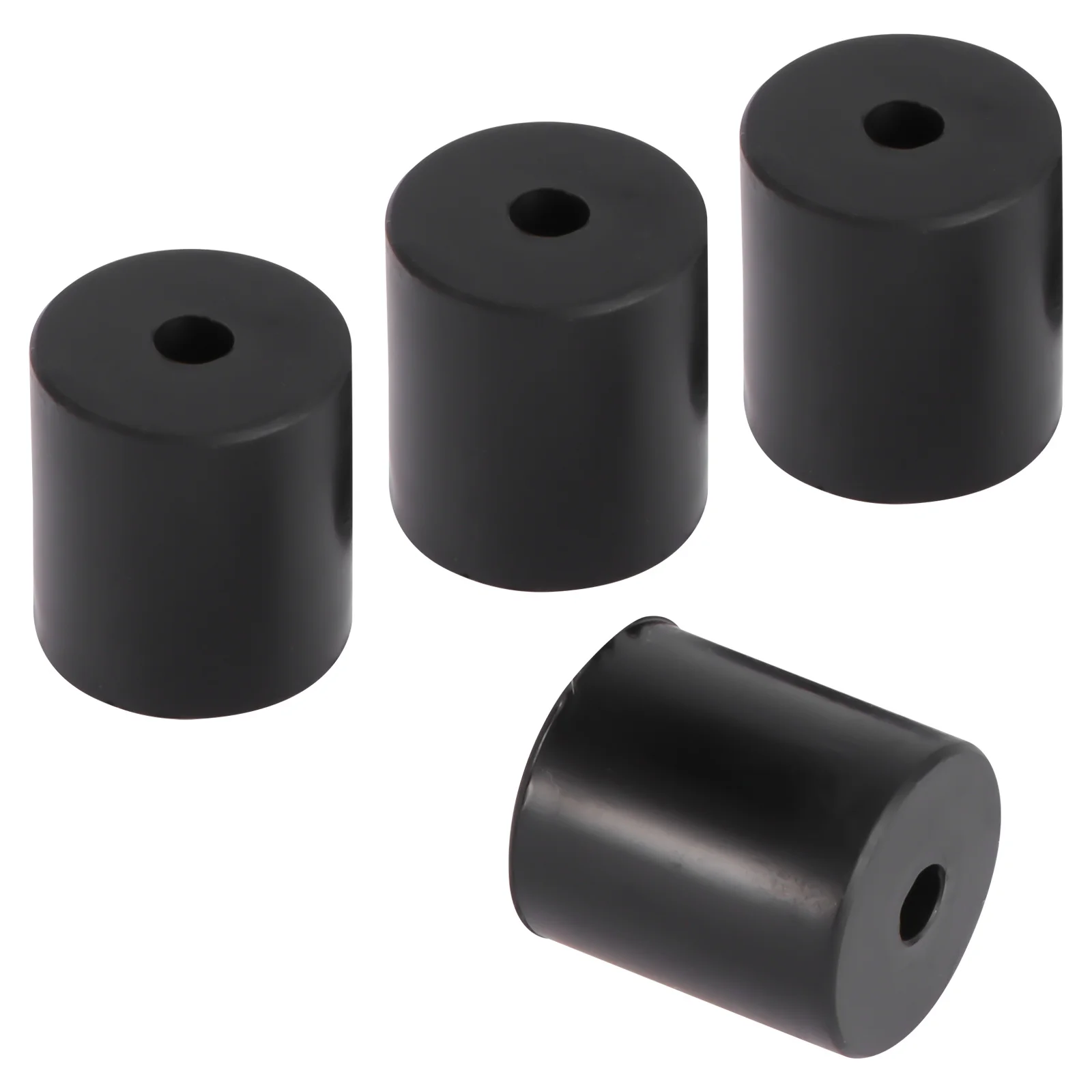 

4Pcs Silicone Leveling Components 16mm Heat Resistant Hot Bed Buffers Black 3D Printing Accessory Leveling Column