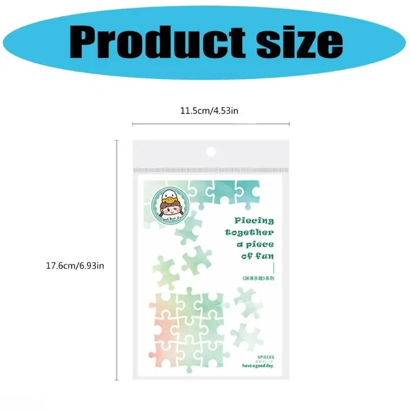 D08B 5Pieces Decorative Aesthetic Sticker Adhesive Watercolor Sticker for Scrapbook Journal Notebook Album Phone Pakcaging