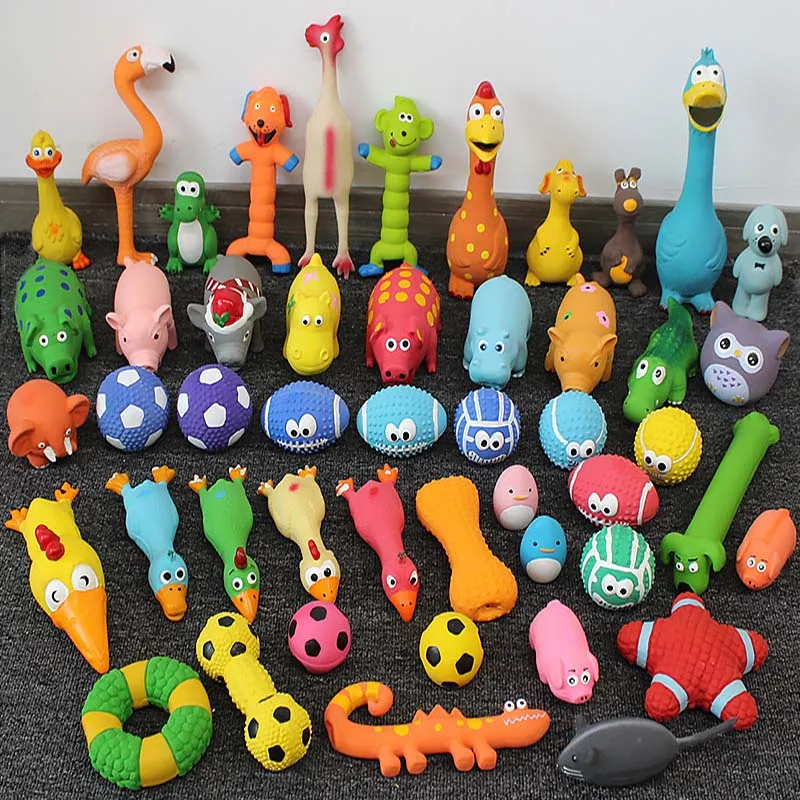 Teething Pet Supplies Dog Toys Dog Toys Wholesale Latex Sound Toys Bite Resistant Pet Toys