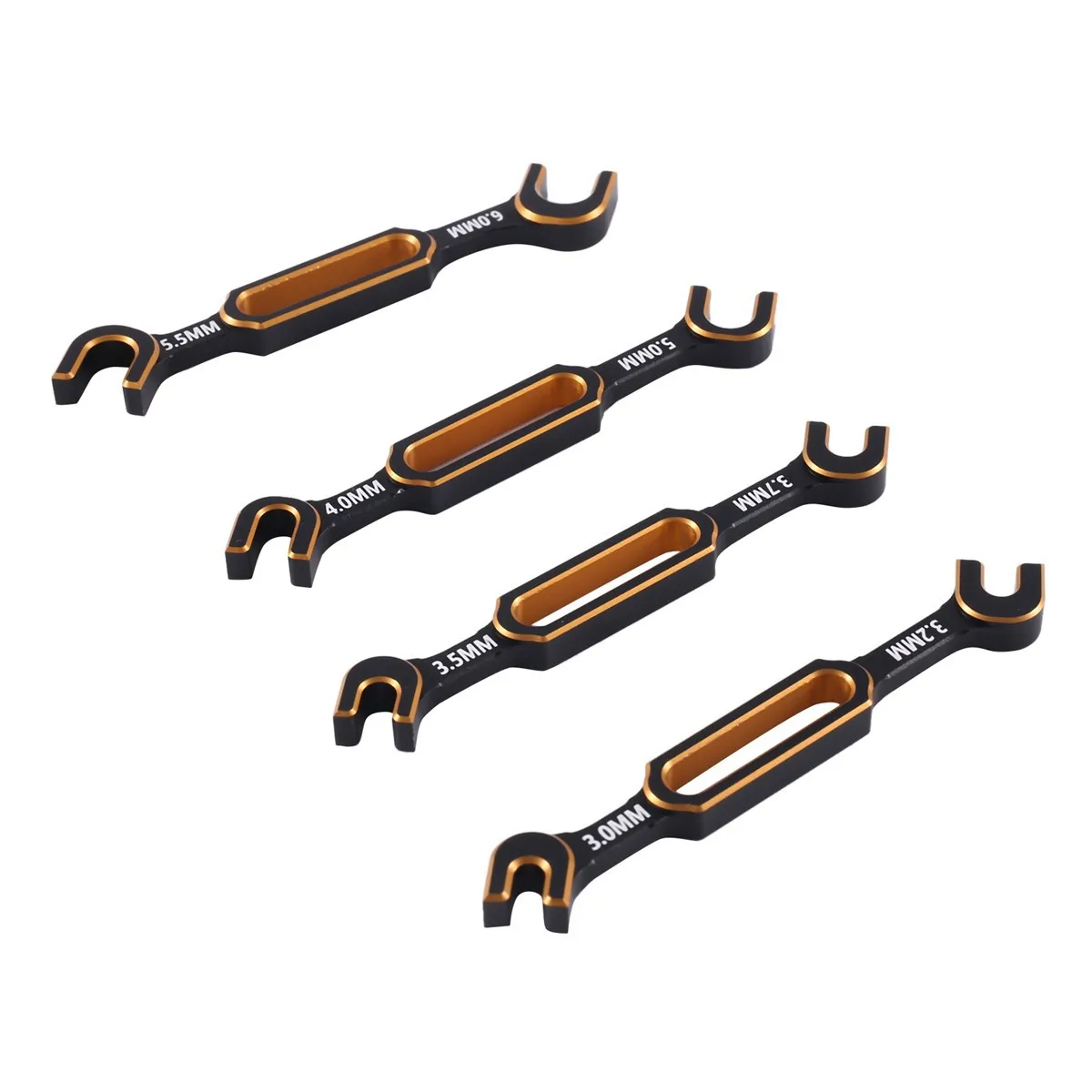 Imagem -04 - Metal Wrench Conjunto para rc Car Ball Head Tensor End Joint Removedor Ferramentas de Reparo 3. 3.7. 4. 5.5. Milímetros Peças