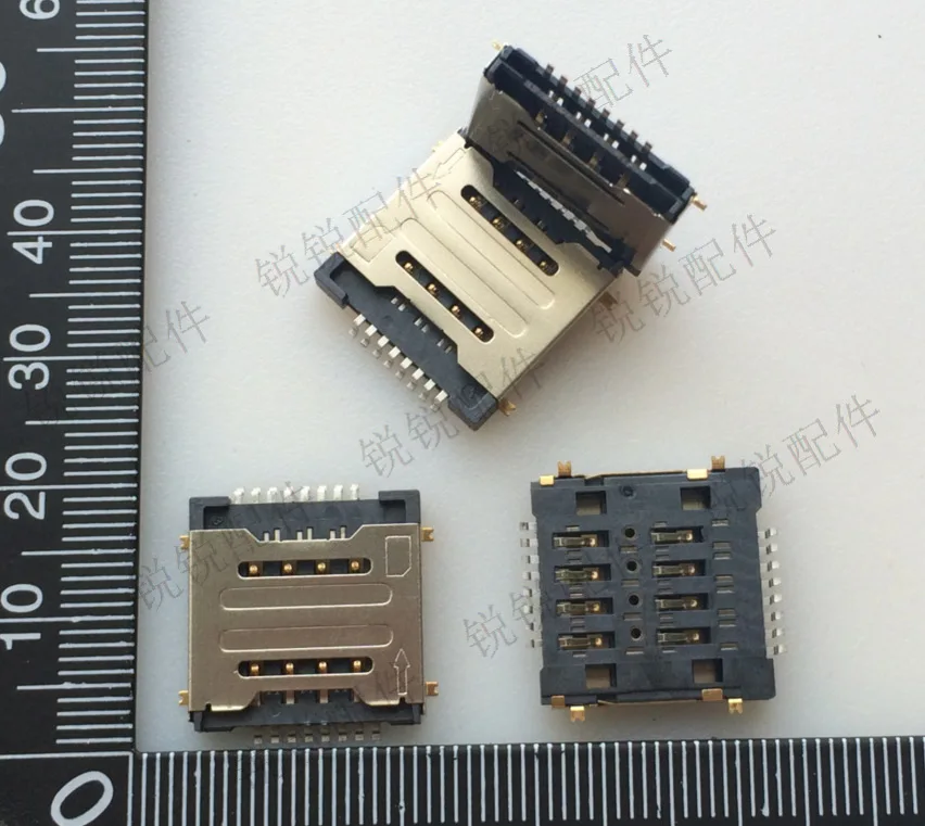 For brand new, Huawei Y518-T00 double-layer SIM card holder, card slot Y518 double-layer card socket SIM