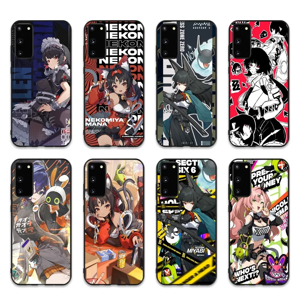 Z-Zenless Z-Zone Z-Zero ZZZ Nicole Billy Phone Case For Samsung S 9 10 20 21 22 23 30 23 24 Plus Lite Ultra FE S10lite Fundas