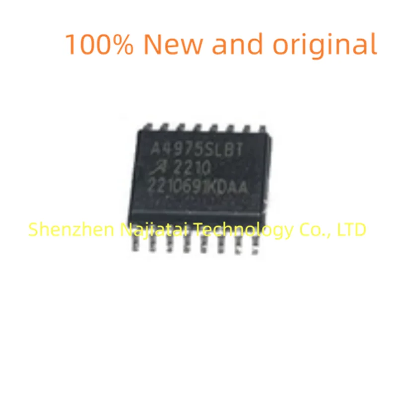 10PCS/LOT 100% New Original A4975SLBTR-T A4975SLBTR A4975SLBT A4975 SOP16 IC Chip