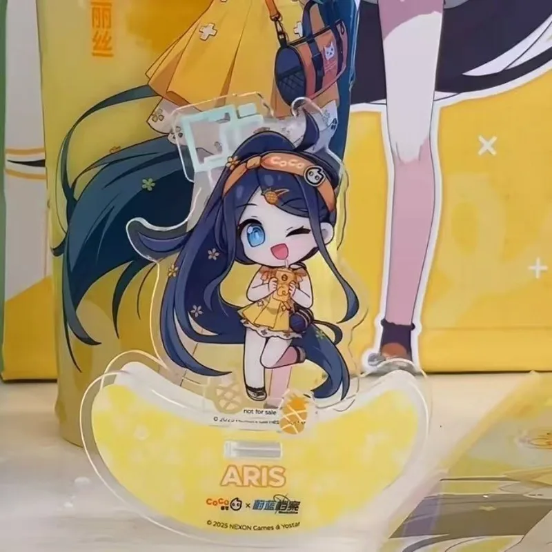 كوكو هاياس يوكا تندو أريس يقف سلسلة المفاتيح أنيمي الأزرق الأرشيف الرجال مفتاح سلسلة للنساء الكرتون الشكل الاكريليك قلادة هدية #2