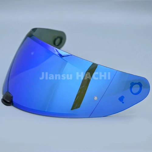 Imagen 2 del producto Para HJ-31 motocicleta máscara completa casco visera lente para HJC I70 I10 Anti-UV lente a prueba de polvo accesorios visera 10 colores disponibles