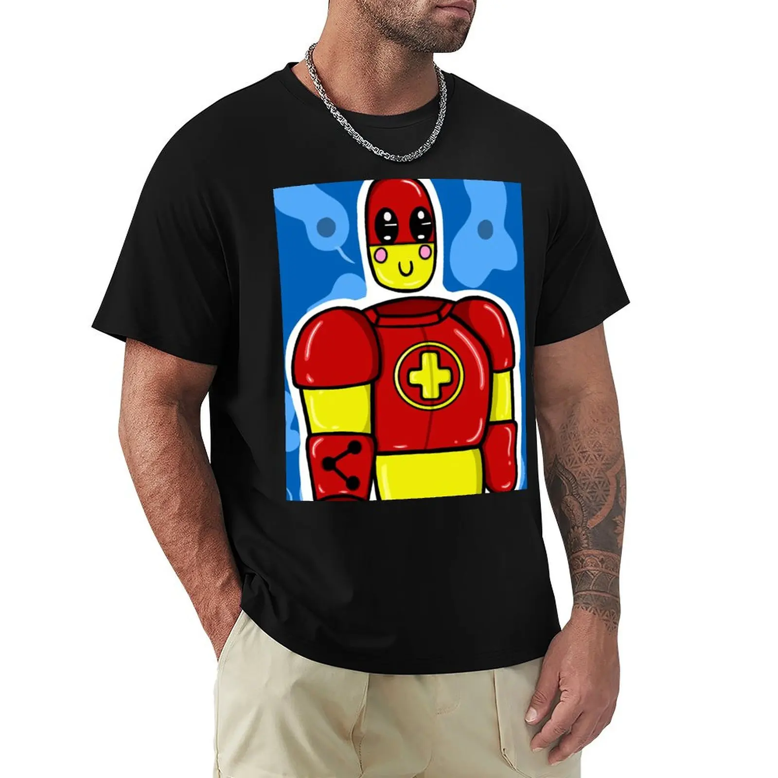 Osmosis Jones Drix Chibi T-Shirt Street Fashion Casual Tee Shirt