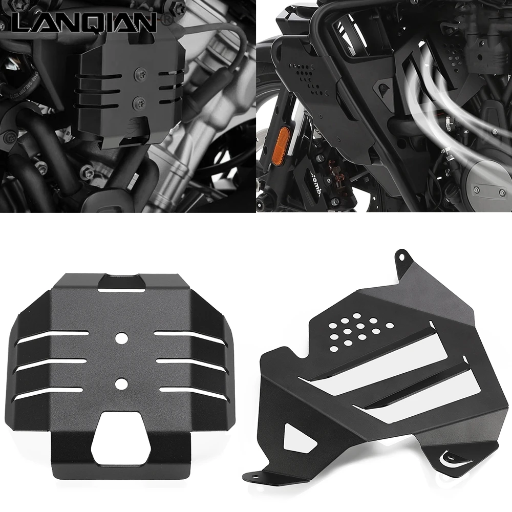 

For Pan America RA1250 PA1250 Special Foot Brake Pedal Footrest Ignition Sidestand Handlebar Riser Radiator Guard Protection
