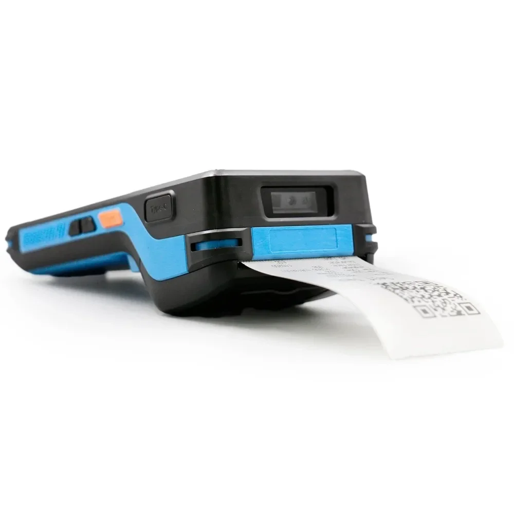 2025 Portable Thermal Sticker Printer Handheld Android 13.0 Barcode Scanner 5.5 inch POS Terminal Mobile PDA 4G LTE Bluetooth