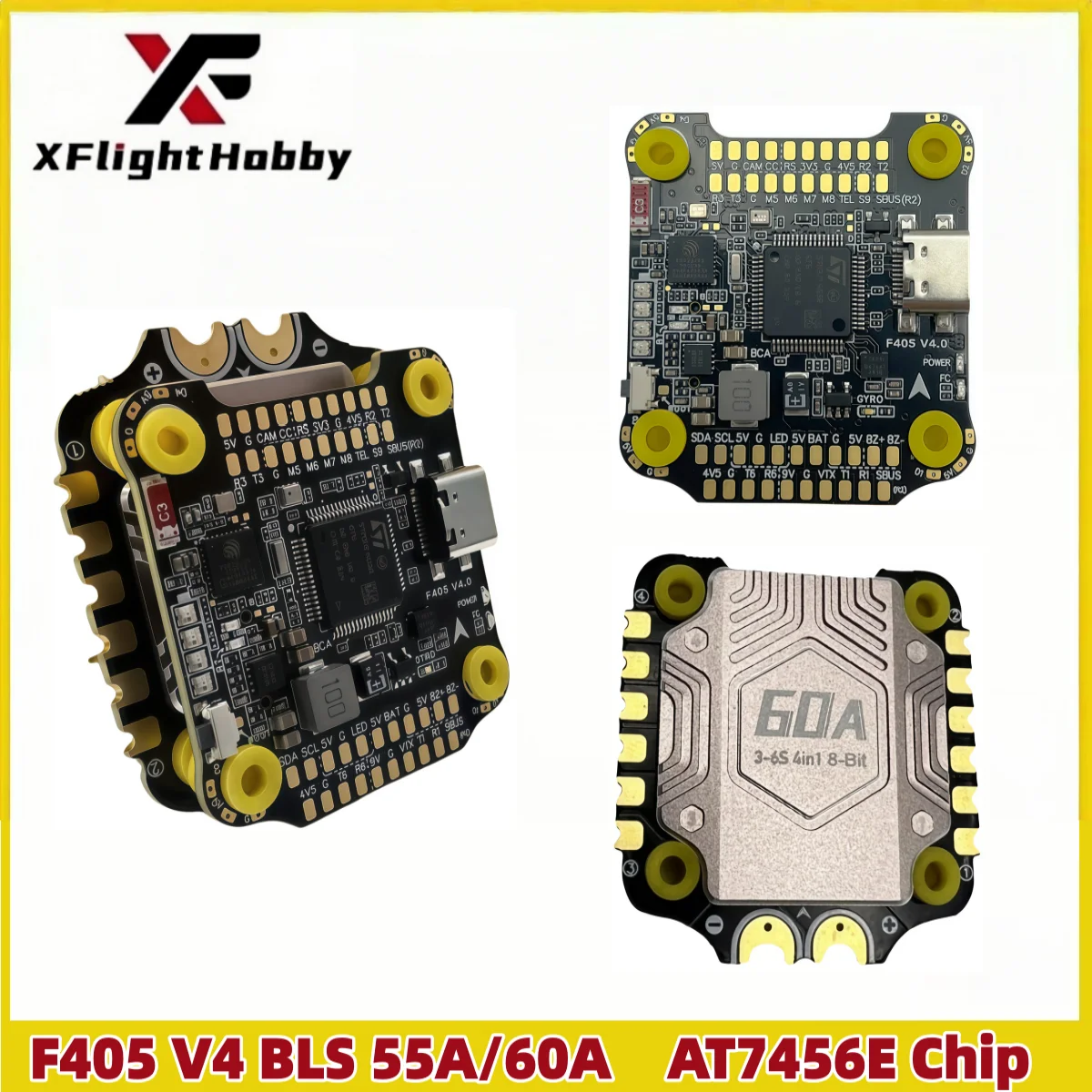 

F405 V4 BLS 60A 4in1 ESC 30x30 3-6S LiPo Flight Stack F405 Чип управления полетом AT7456E для SpeedyBee для FPV RC дронов