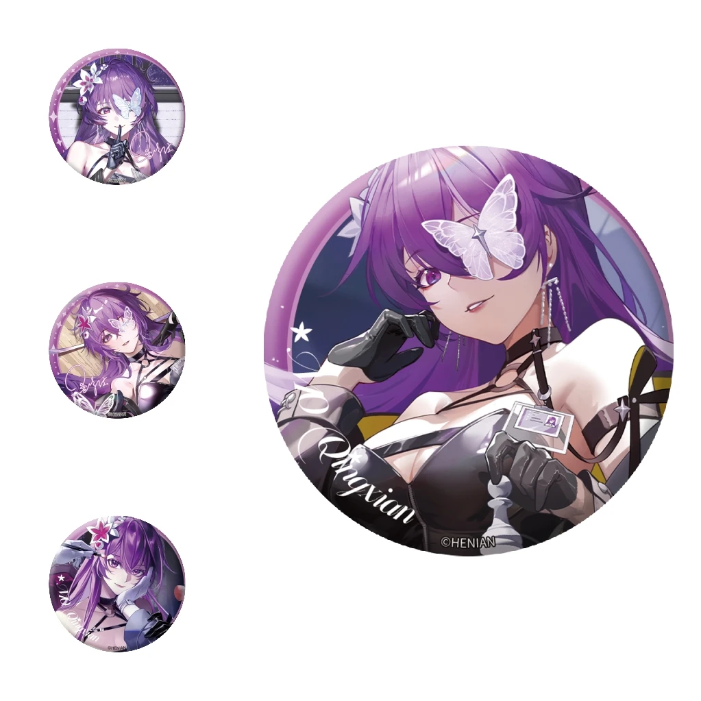 58mm Anime Vsinger Mo Qingxian Cosplay KOSTÜM Abzeichen Pin SPTE Weißblech Brosche ﻿   Requisite Gilf