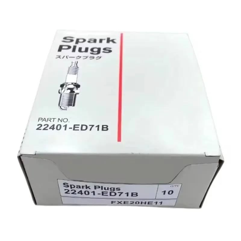 

4pcs 22401ED71B FXE20HE11 Dual Iridium Spark Plug For Nissan Tiida X-Trail Sentra Note Cube Juke Versa Micra Ignition Candle