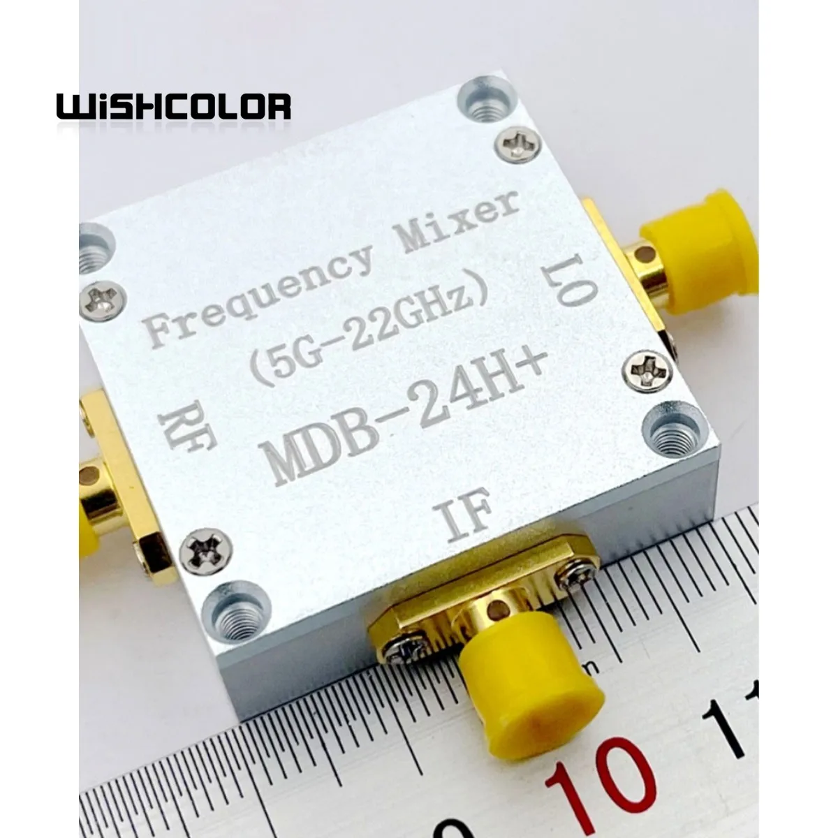 

Wishcolor MDB-24H+ 5G-22GHz Frequency Mixer RF Mixer up-converter & down Converter with 3.5mm SMA Connectors