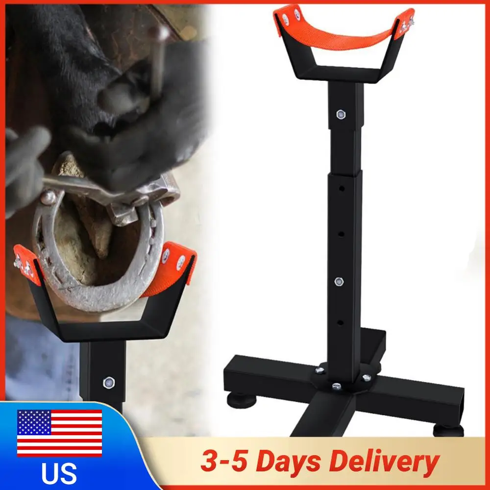 

Adjustable Farrier Stand Blacksmith Farrier Horse Hoof Stand Hoof Jack Farrier Stand for Horse Hoof Trimming Tools