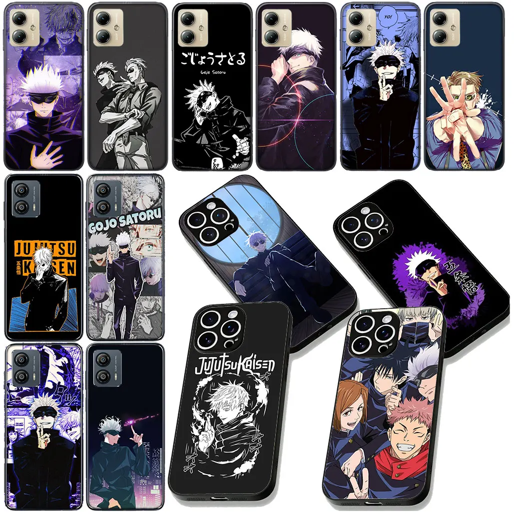 Чехол для телефона Xiaomi Redmi Note 13 14 ProPlus 13X A3 Pro Plus 13C Pro+ Note14 5G 4G Чехол Jujutsus Gojo Kaisens Satoru Coque