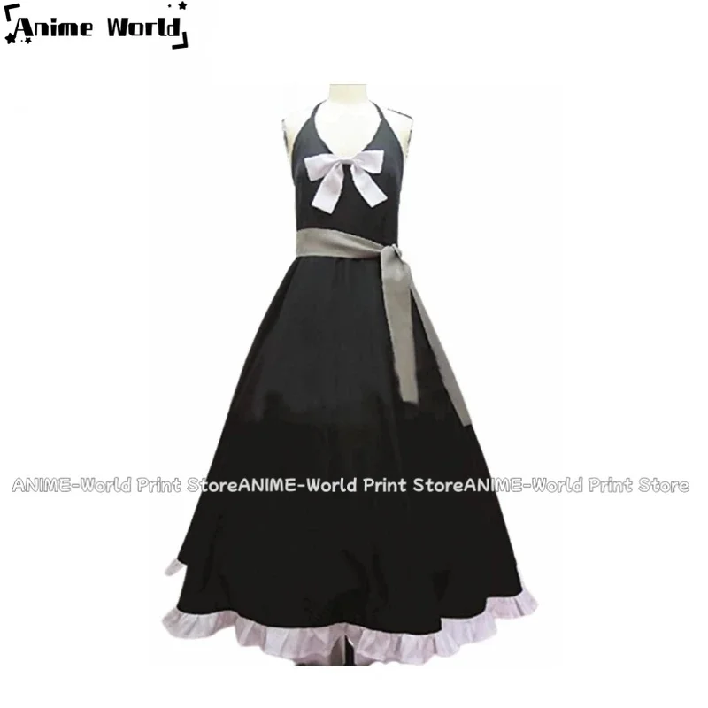 《Custom Size》Anime Mirajane Strauss Black Dress Cosplay Costume Anime custom Any Size