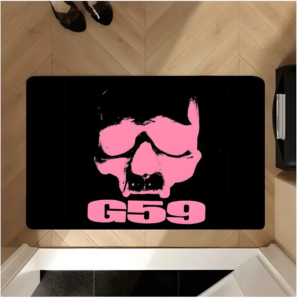 Band Underground S-Suicideboys Floor Mat Washable Absorbent Flannel Door Mat Non-Slip Indoor Floor Rug