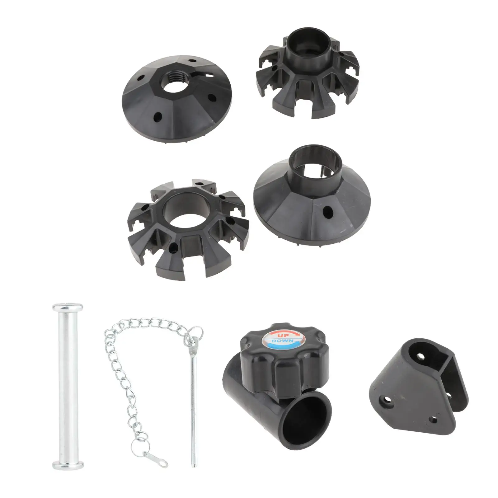 Parasol Rocker Handle Screw Umbrella Spare Parts Portable Patio Umbrella Accessories for Backyard Patio Travel Fishing Balcony