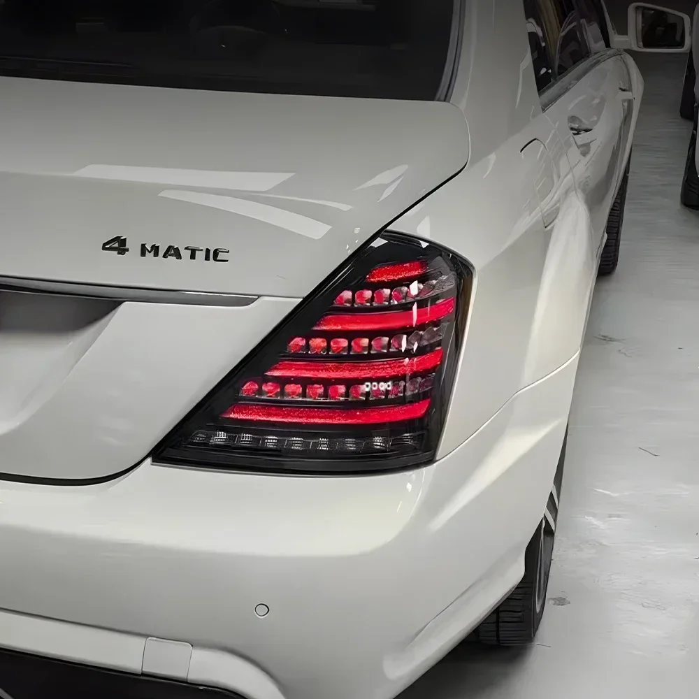 

Для Benz S-Class S300 S350 S400 S500 S600 W221 2006-2013 Авто задние фонари в сборе светодиодные динамические автомобильные задние фонари аксессуары