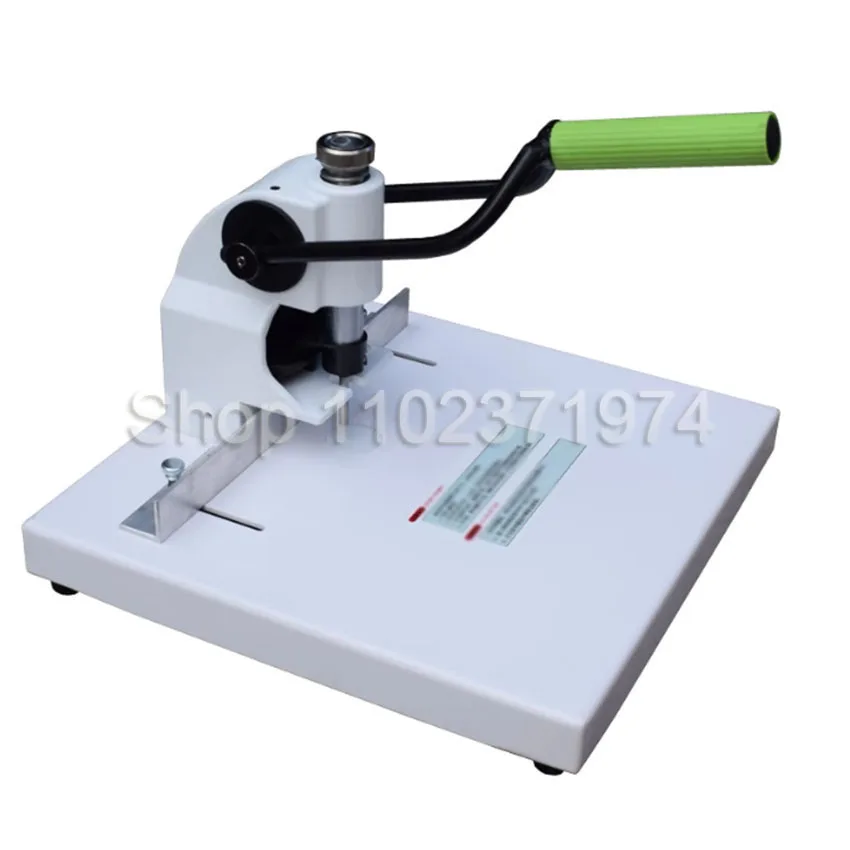 Ręczna wykrawarka z pojedynczym otworem, okrągła, mała wykrawarka, wiertło do wykrawania papieru i tworzywa sztucznego, opcjonalnie, o dużej wytrzymałości