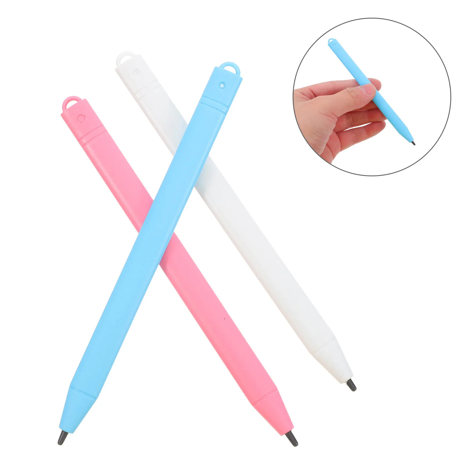 6Pcs LCD Writing Tablets Stylus Pen High Precision Reusable Drawing Pen for Adults Digital Drawing Pads Accessories