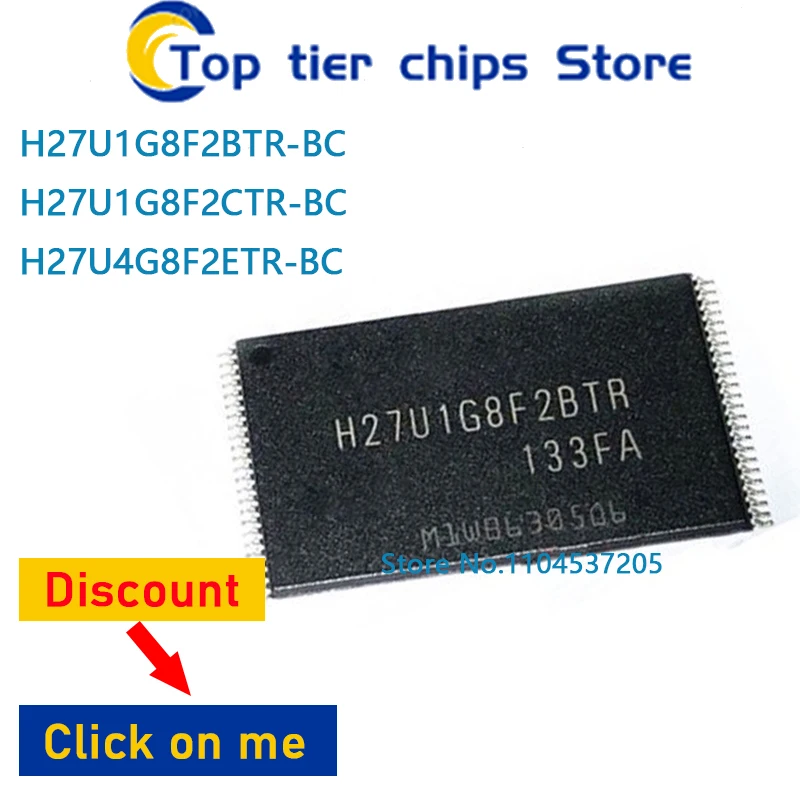 

1 шт./лот H27U1G8F2BTR-BC H27U1G8F2CTR-BC H27U4G8F2ETR-BC TSOP 100% НОВЫЙ