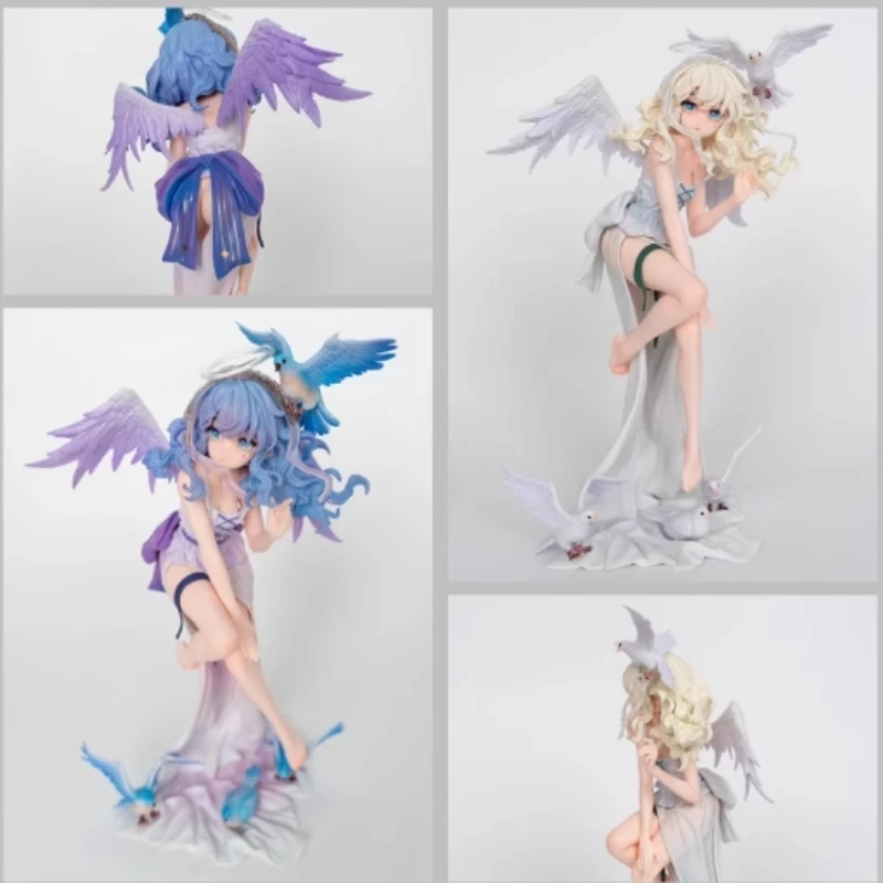 

Gk Little Angel Pretty Girl Anime Action Figurines Model Kit Desktop Accessories Cute And Trendy Toys Exquisite Holiday Gifts